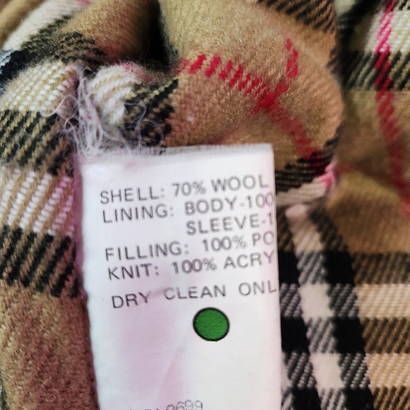 Pacific Trail VTG Wool Men's Dark Gray Bomber Jacket Sz L - Picture 9 of 11